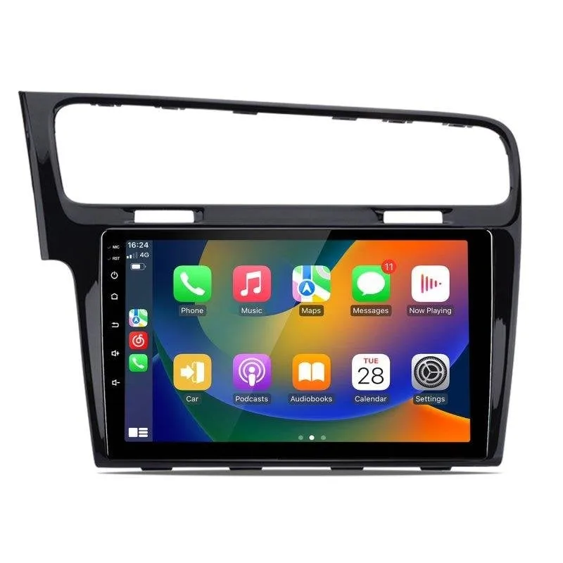 Radio multimedia JUNSUN VW Golf 7 MK7 CarPlay Android Auto 10 pollici