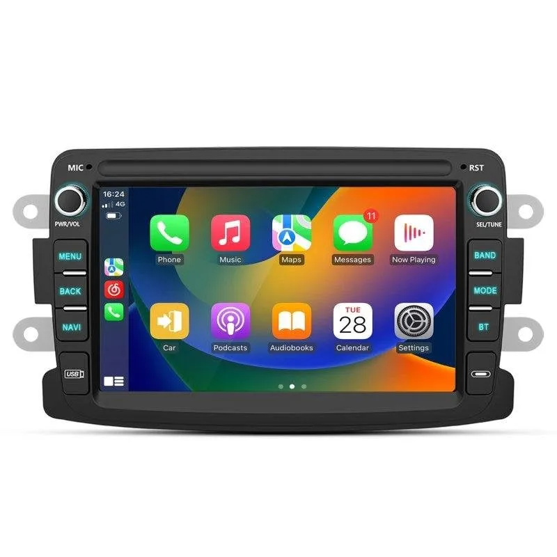 Autoradio JUNSUN 7" Android 15 2GB 64GB CarPlay Renault Duster Sandero