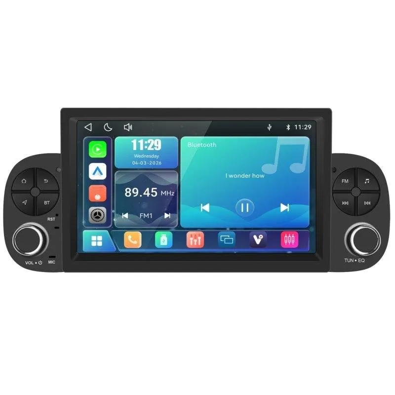 Autoradio JUNSUN 7in Carplay Android Auto Fiat Panda