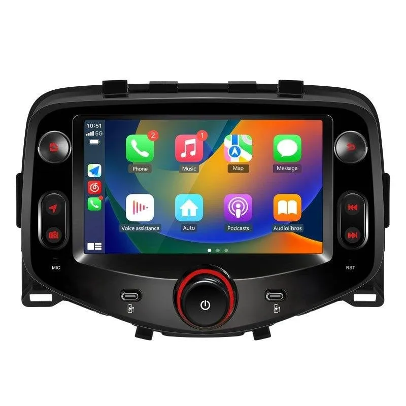 Autoradio JUNSUN 7'' CarPlay Android 15 2+64GB