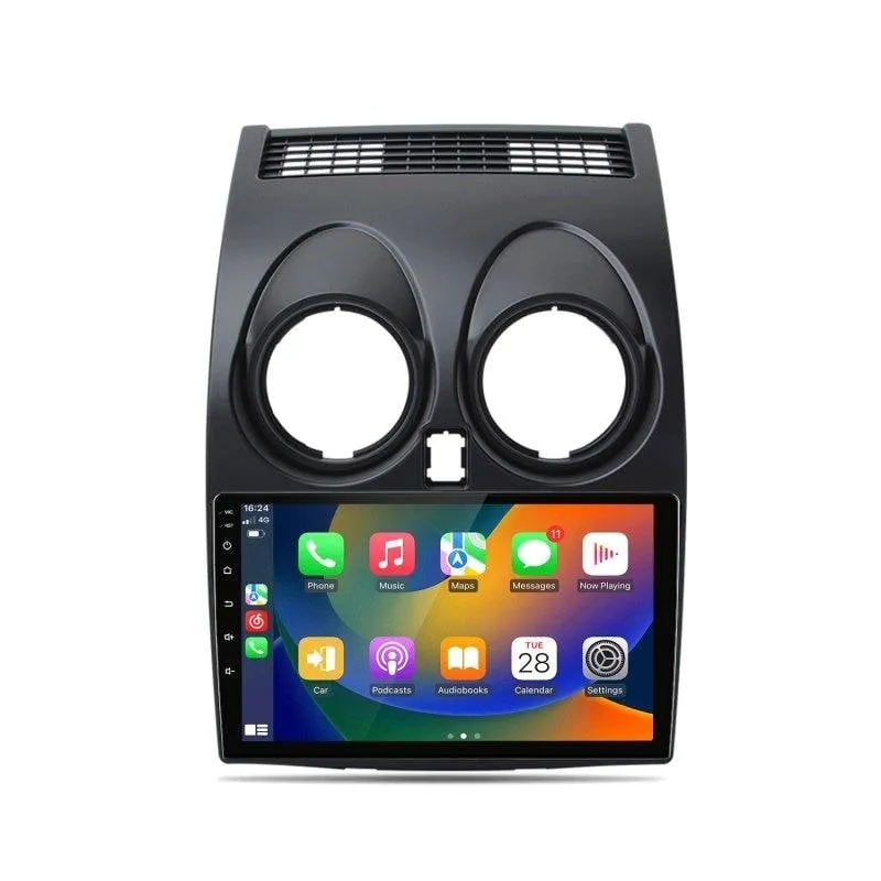 Autoradio JUNSUN Qashqai J10 Android 14 9 pollici 1 GB 32 GB CarPlay