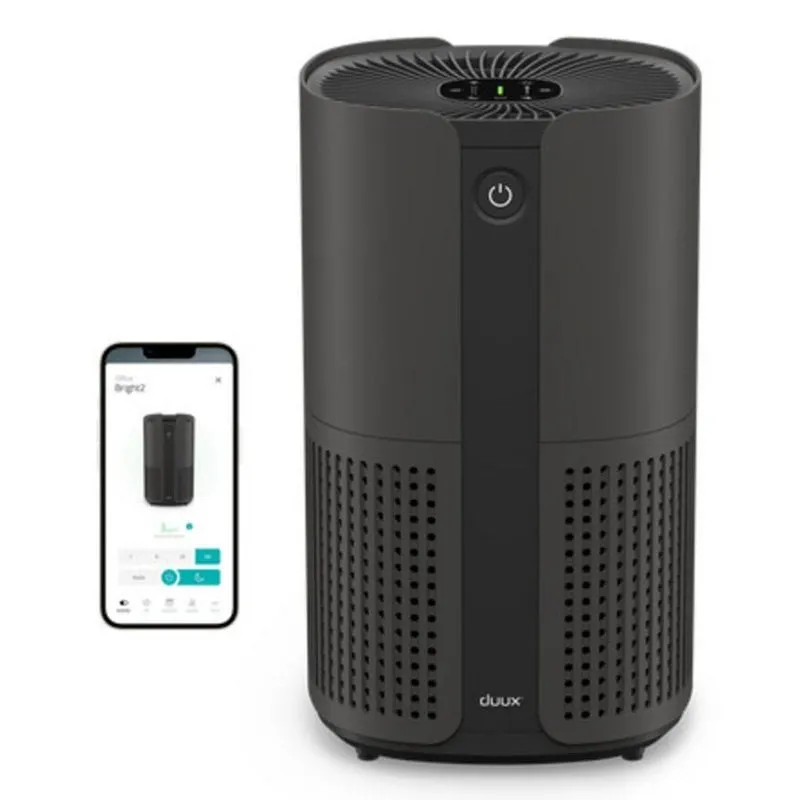 Purificatore d'aria Duux Bright 2 Smart HEPA H13 Wi-Fi Nero 210 m3/h