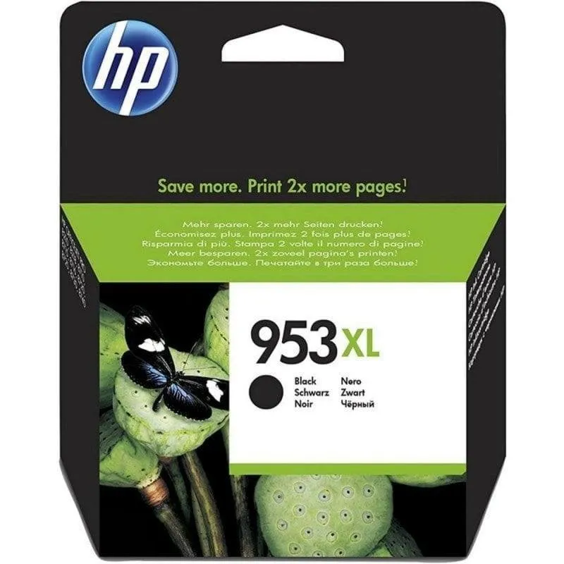 Cartuccia Tinta HP 953XL Nero Alta Capacità 2000 pagine OfficeJet Pro