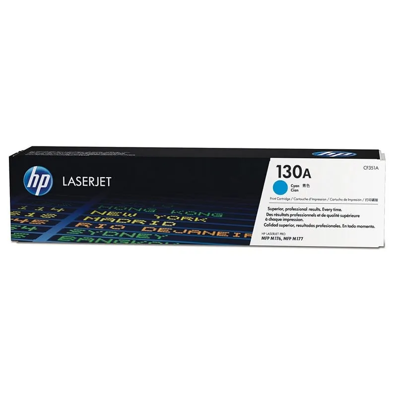 HP Cartuccia toner originale ciano LaserJet 130A