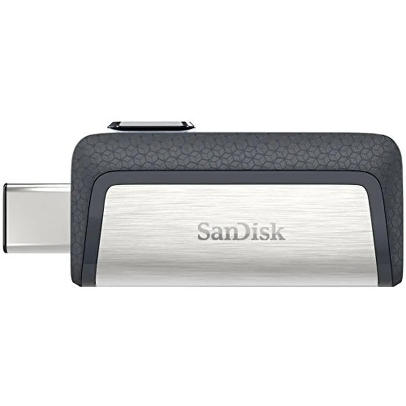 SanDisk Ultra Dual Drive USB Type-C unità flash USB 64 GB USB Type-A / USB Type-C 3.2 Gen 1 (3.1 Gen 1) Nero, Argento