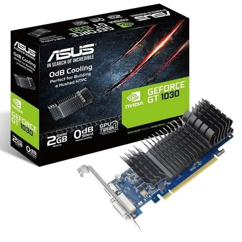 Scheda Grafica Asus GeForce GT 1030 Silent 2GB GDDR5