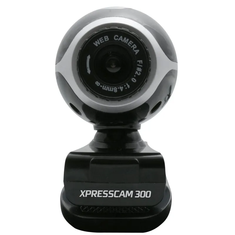 NGS XpressCam300 webcam 5 MP USB 2.0 Nero, Argento
