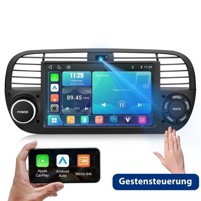 Autoradio JUNSUN 7in 2din SWC BT CarPlay Android Auto
