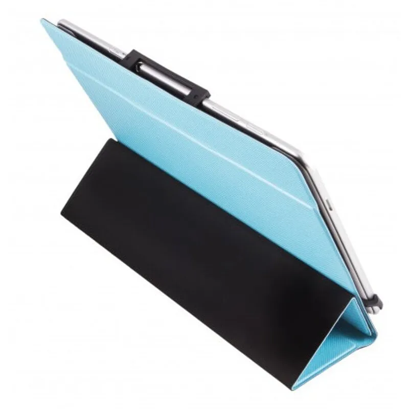 Custodia universale SilverHT Camera Pro blu per tablet 9"-10.4"