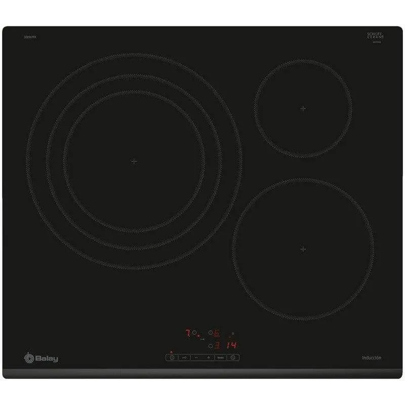 Balay 3EB967FR Piano Induzione Integrato 3 Zone Nero