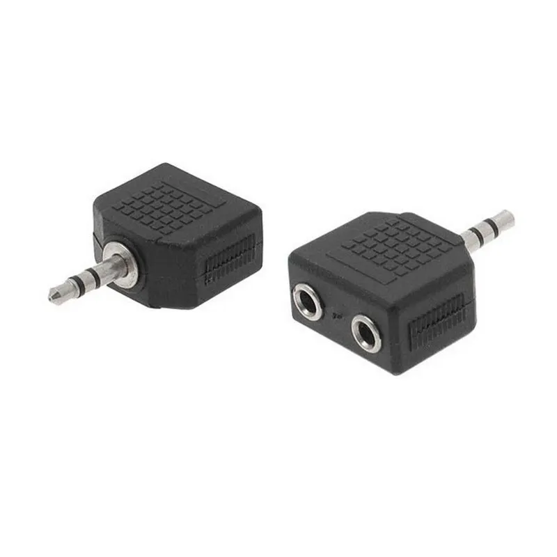 Duplicatore audio minijack 3.5 (1xmaschio/2xfemmina)