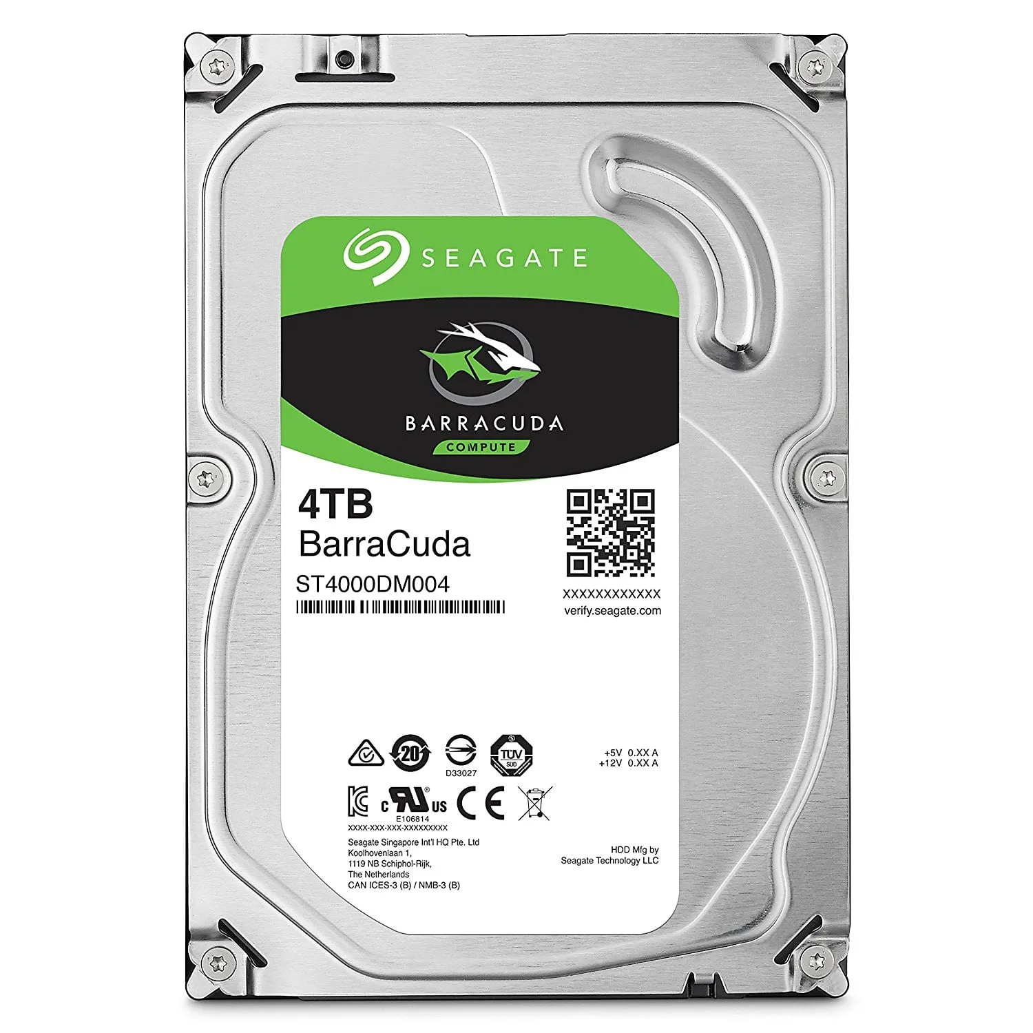 Seagate BarraCuda 3,5" 4TB SATA3