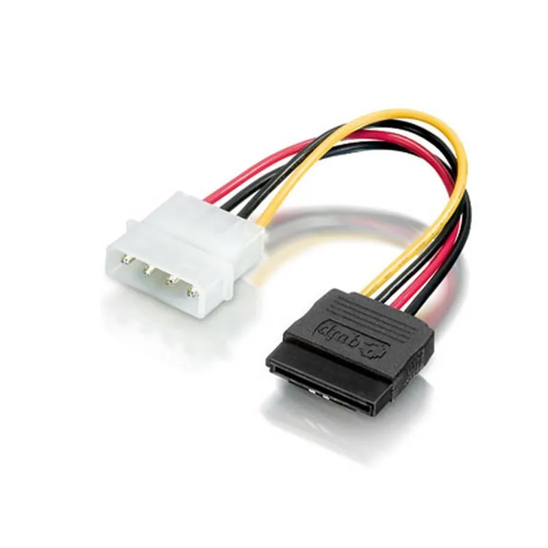 Dotare il cavo di alimentazione Molex/SATA 15 cm