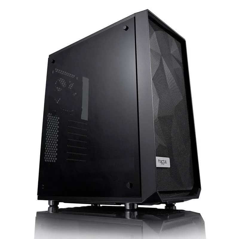 Design frattale Meshify C Midi Tower in vetro temperato USB 3.0 Nero