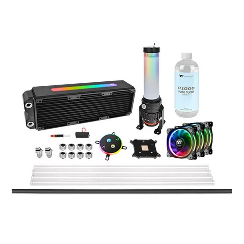 Kit di raffreddamento ad acqua a tubo rigido Thermaltake Pacific M360 Plus D5
