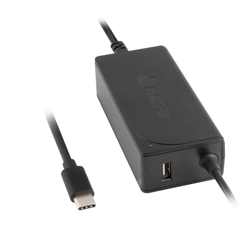 NGS W-60W Type-C adattatore e invertitore Interno Nero