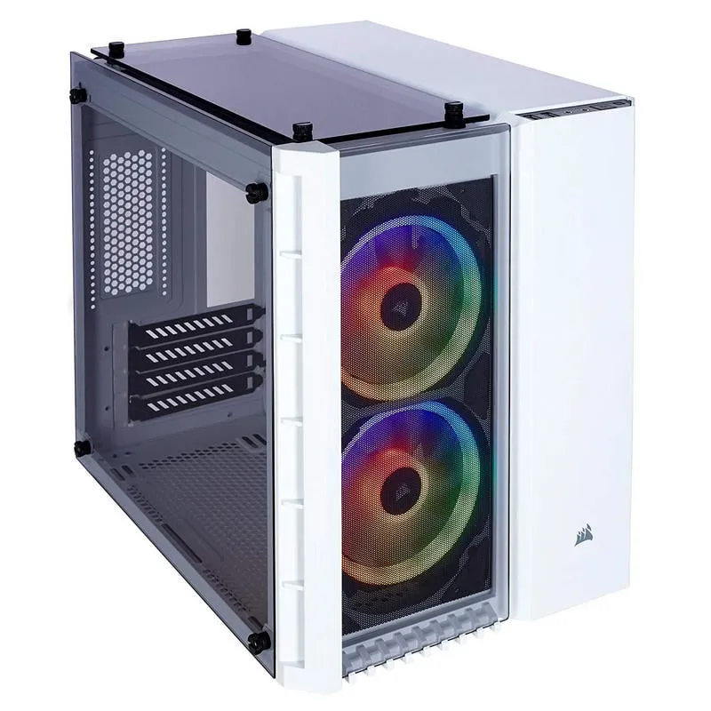 Corsair Crystal Series 280X RGB USB 3.0 in vetro temperato bianco
