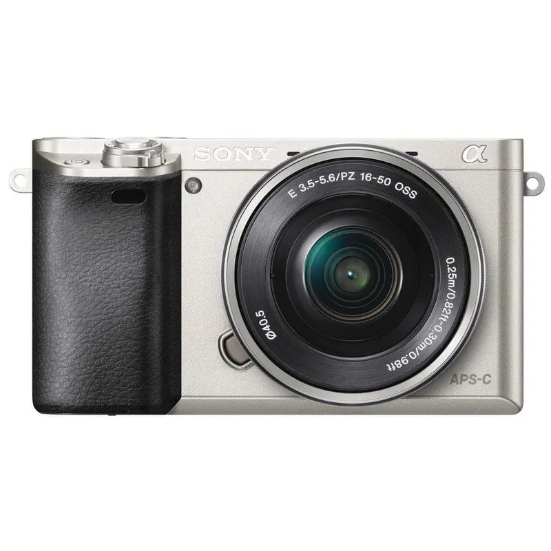 Sony Alpha A6000 24MP Argento + 16-50 mm