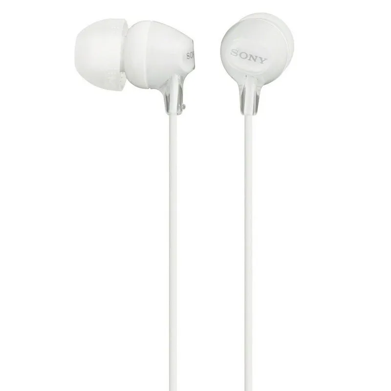 Sony MDR-EX15LP Auricolari Bianchi