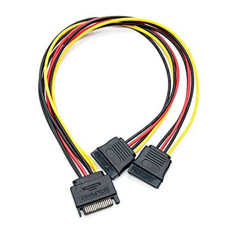 Cavo SATA Nanocavo Alimentazione SATA/M/2xSATA/H 20 cm