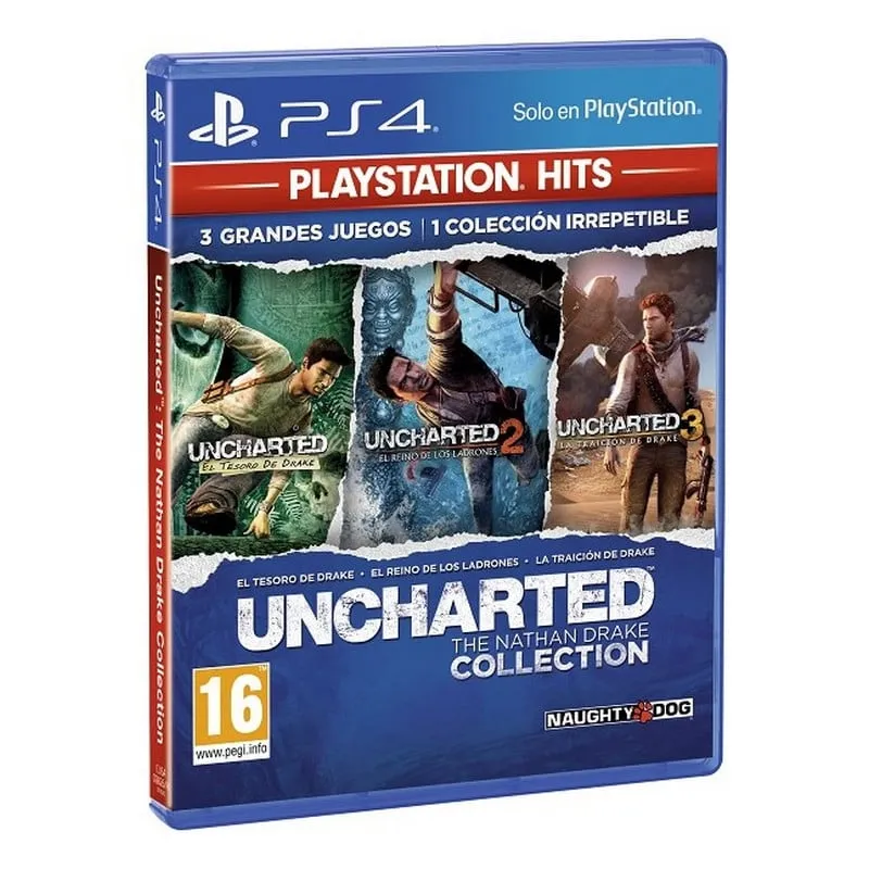 La collezione Uncharted per PlayStation arriva su PS4