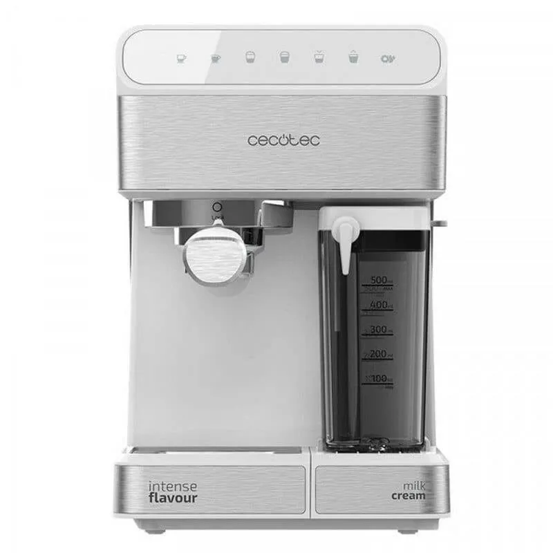 Cafetera Semiautomatica Cecotec Power Instant-ccino 20 Touch Serie Bianca 1,4L 20 bar con Serbatoio Latte