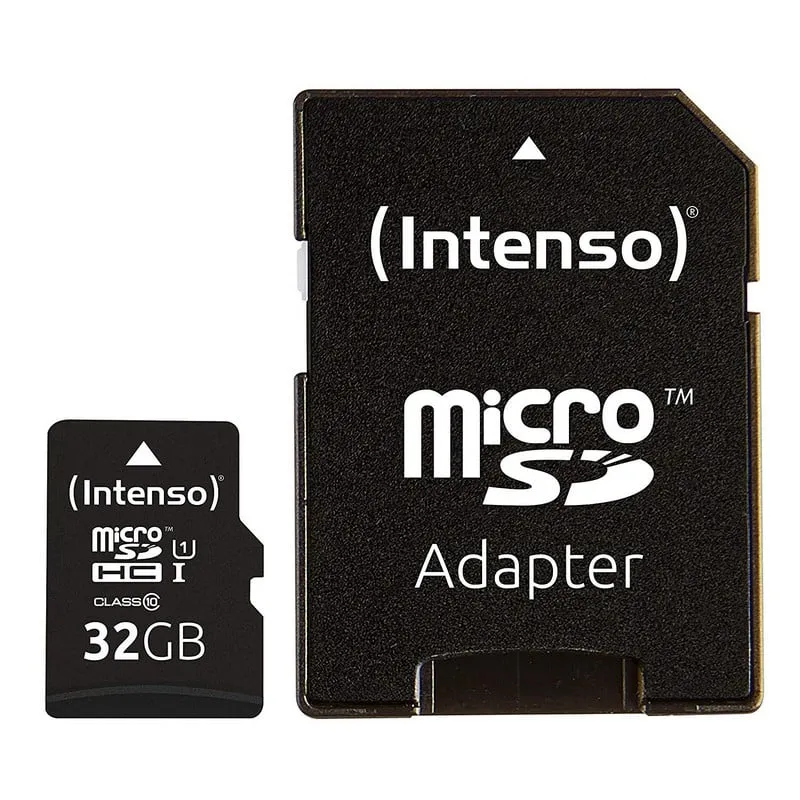 Scheda Micro SD Intenso SDHC UHS-I 32GB Classe 10 U1