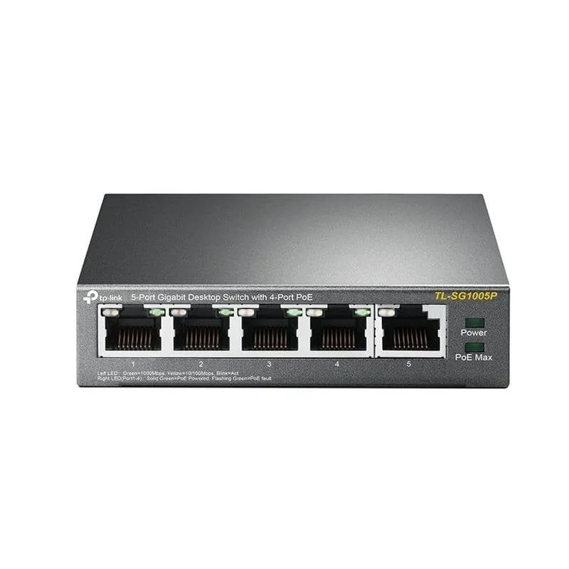 Switch TP-Link TL-SG1005P 5 Porte Gigabit 4 PoE