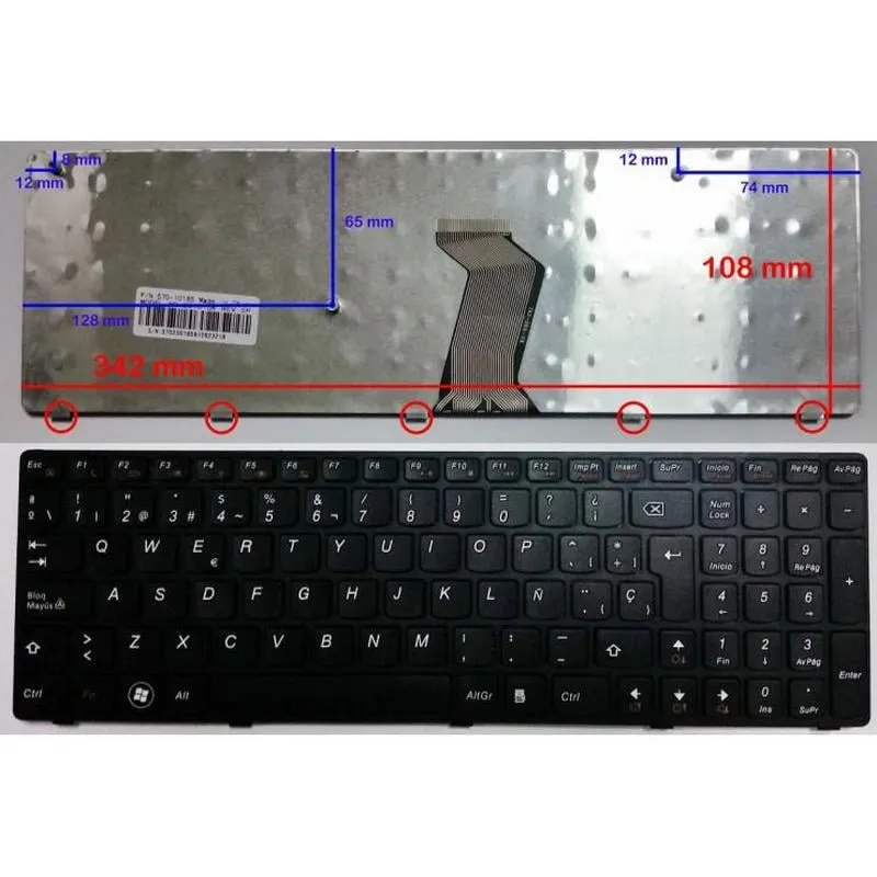 Tastiera portatile Lenovo B590/B590A/B590G/B570/B570A