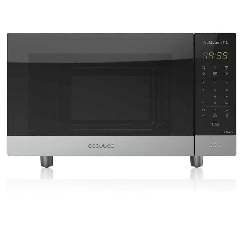 Microonde Cecotec ProClean 6110 23L 800W Grill Ready2Clean 8 Programmi
