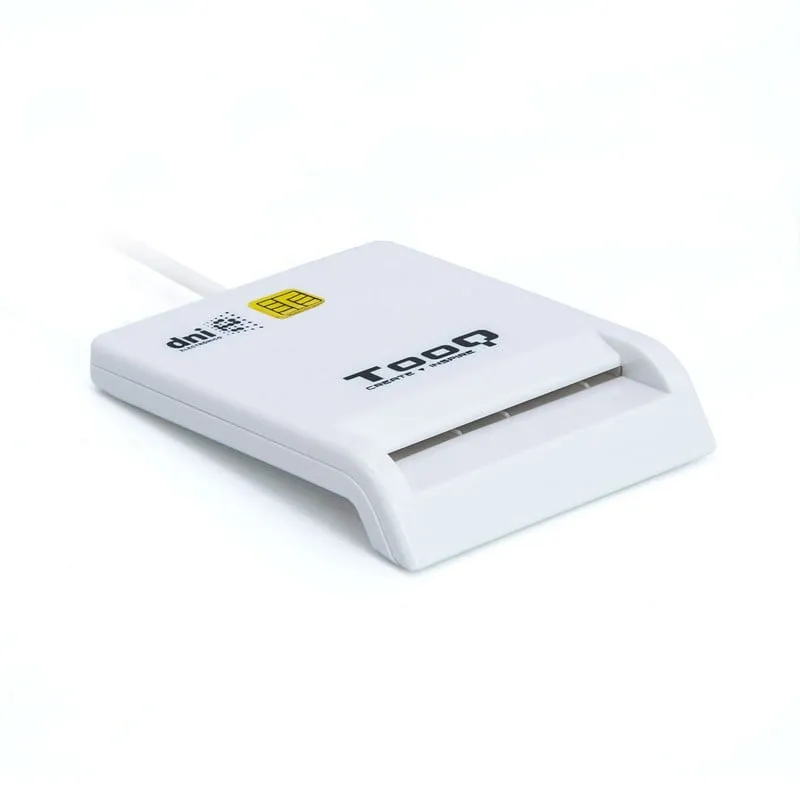 Lettore di schede DNIE esterno TooQ TQR-210W bianco