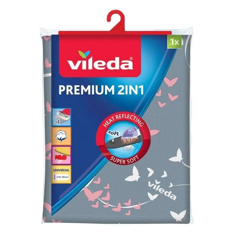 Coperta per ferro da stiro Vileda Premium 2in1 3 strati metallizzati