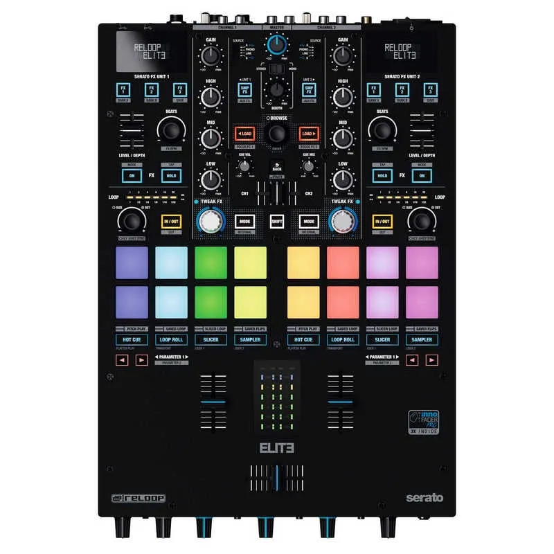 Console di missaggio Reloop Elite con Serato VDS