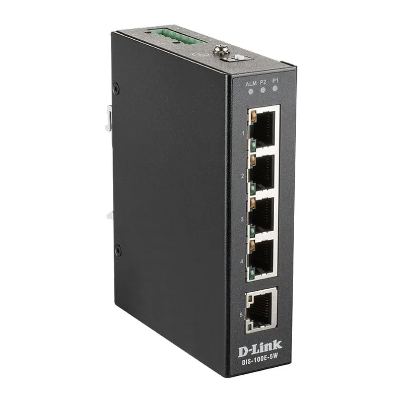 Switch non gestito D-Link DIS-100E-5W 5 porte 10/100
