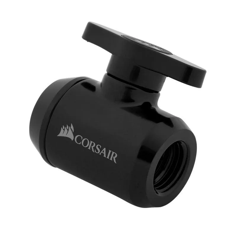 Refrigerazione Liquida Corsair Hydro X Series XF Valvola a Sfera Nero