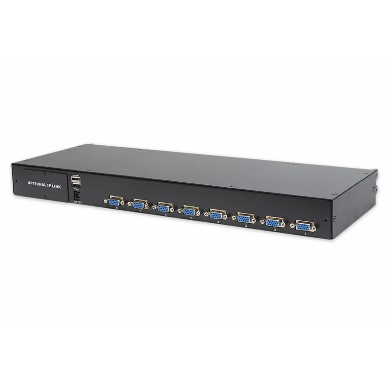 Digitus Commutatore KVM modulare, 8 porte