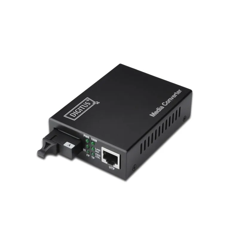 Digitus Convertitore Gigabit a SC SM BiDi Tx1310nm/Rx1550nm