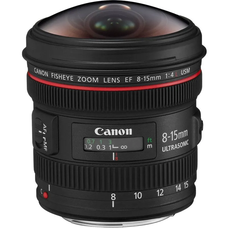 Canon Obiettivo EF 8-15 mm f/4L Fisheye USM