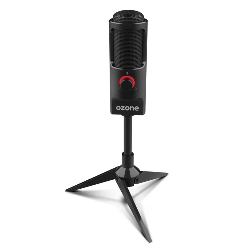 Microfono a condensatore da gioco Ozone Rec X50 nero