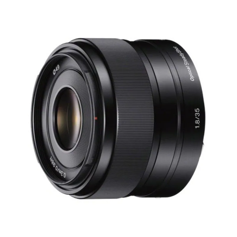 Sony SEL-35F18 Obiettivo a Focale Fissa 35 mm F1.8, Mirrorless APS-C, Attacco E, SEL35F18