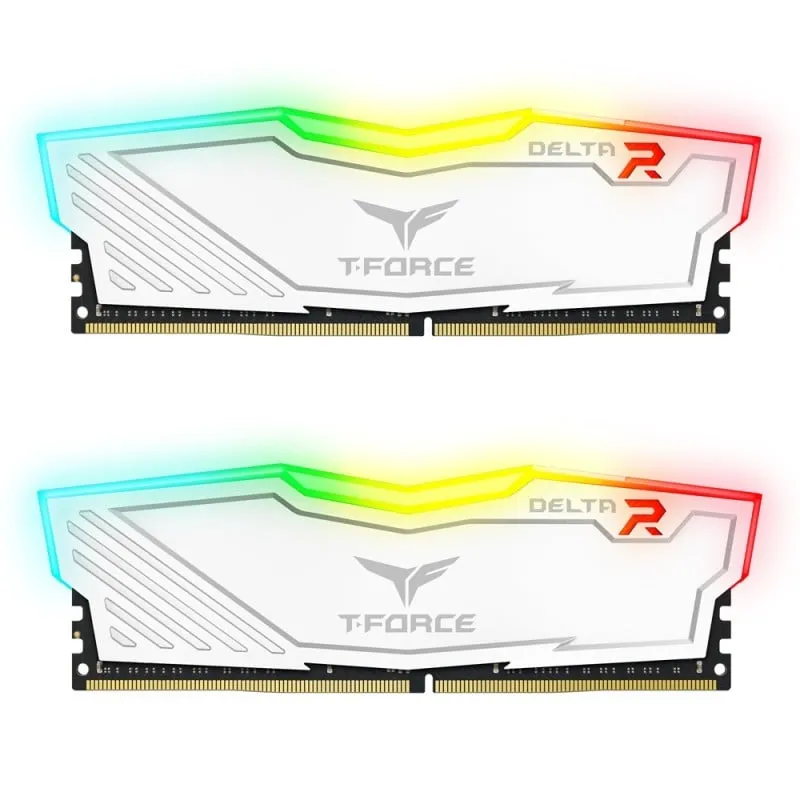Team Group Delta Bianco RGB DDR4 3200 PC4-25600 16 GB 2x8 GB CL16
