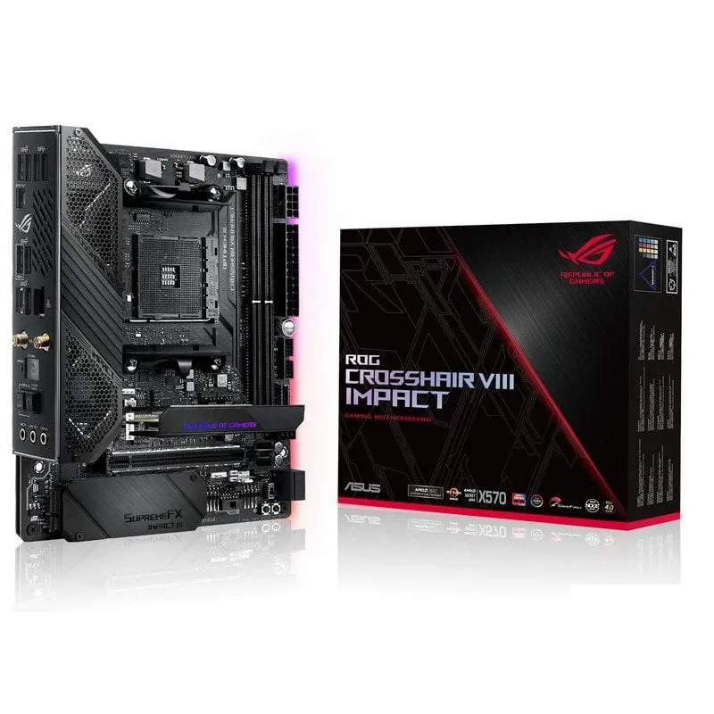 Asus ROG Crosshair VIII Impatto