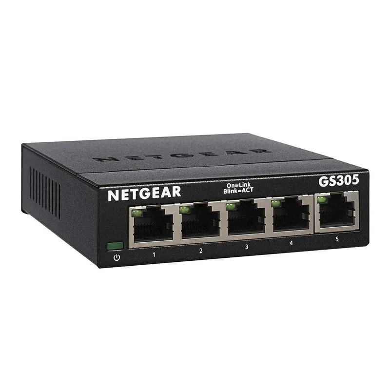 Switch non gestito Netgear GS305-300PES 5 porte L2 Gigabit Ethernet