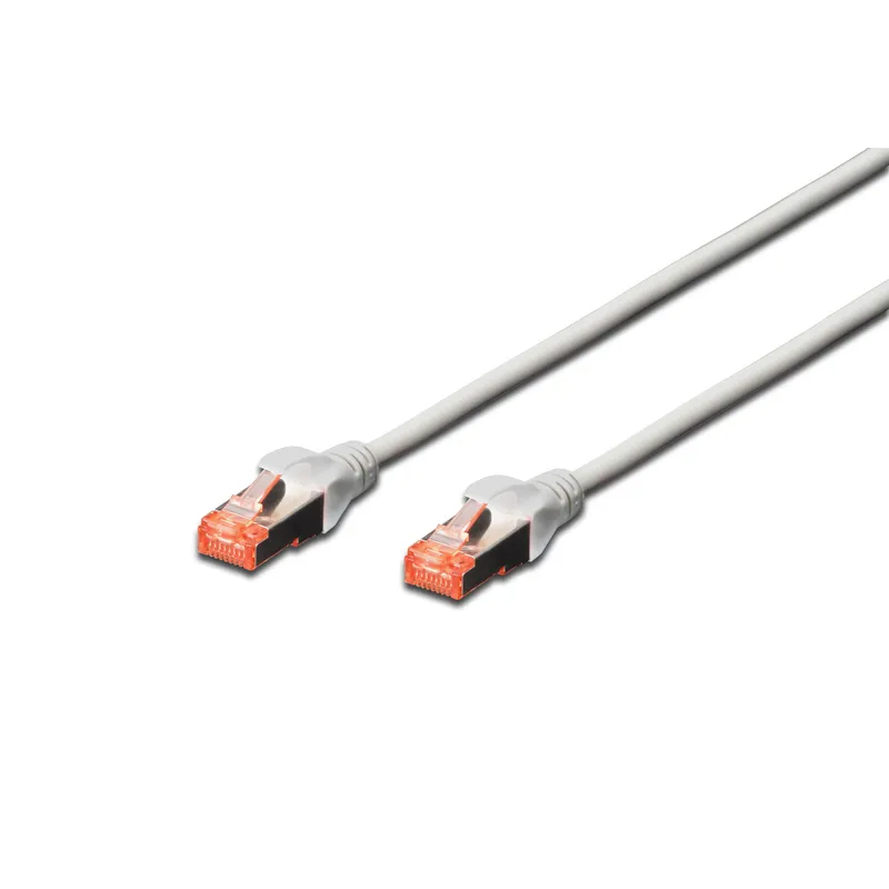 Cavo di rete Digitus S-FTP Cat. 6 LSZH 0,5 m Grigio