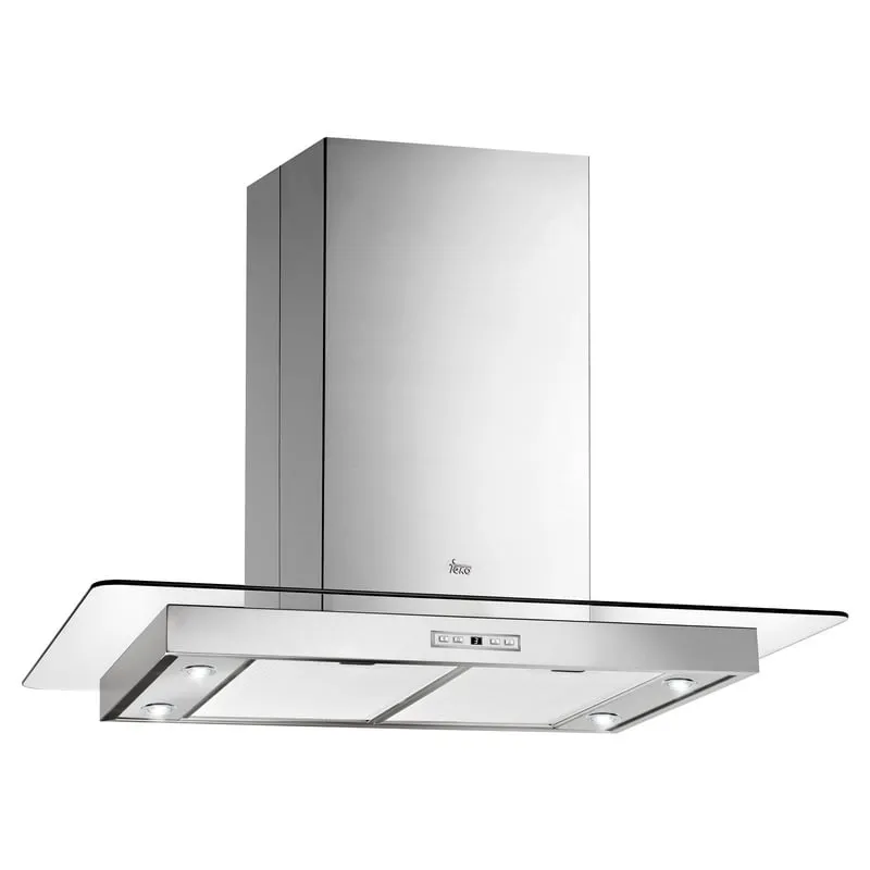 Teka DG3 985 Cappa a Isola 90 cm A Vetro/Acciaio Inox