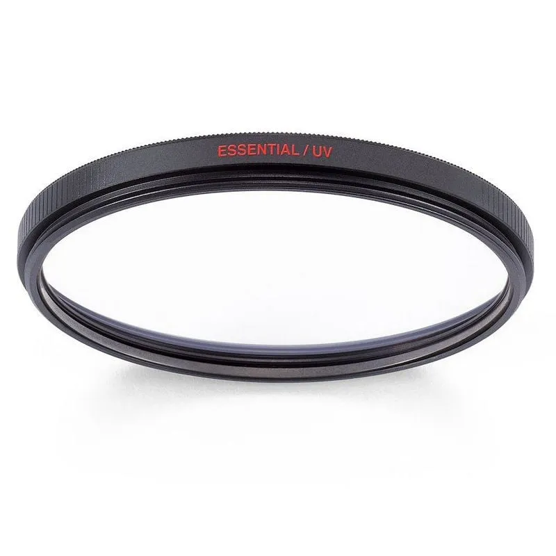 Filtro UV Manfrotto Essential 55mm Rivestimento Idrofugo 99% Trasmissione
