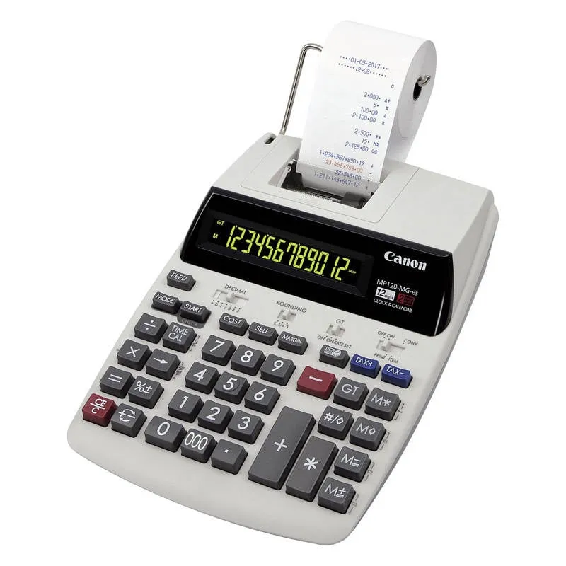 Calcolatrice da stampa Canon MP120-MG-es II