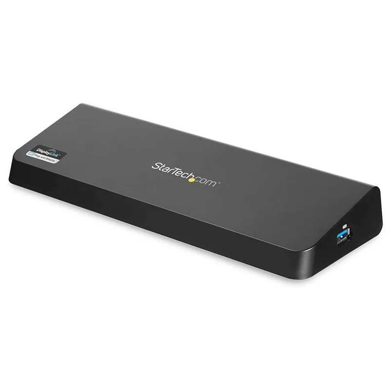 StarTech.com Docking Station Universale USB 3.0 a doppio monitor HDMI e DisplayPort 4K - Docking station USB 3.0 a HDMI e DP, 4x USB-A, Ethernet - Dock per Notebook USB-A Mac e Windows