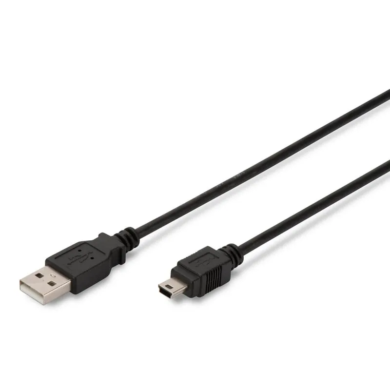 Digitus Cavo di collegamento USB 1.8m Nero