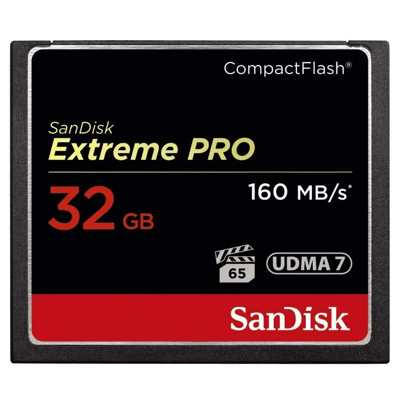 SanDisk Extreme PRO Compact Flash da 32 GB